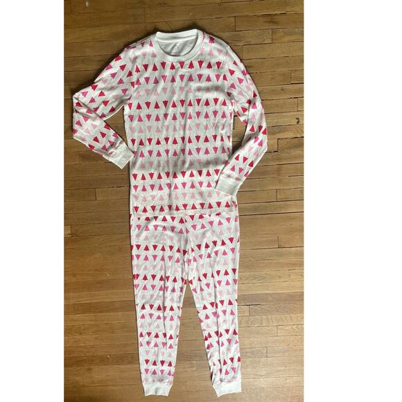 NWOT PRIMARY Adult Pajama Set in Pink Trees Size Medium - Picture 1 of 5
